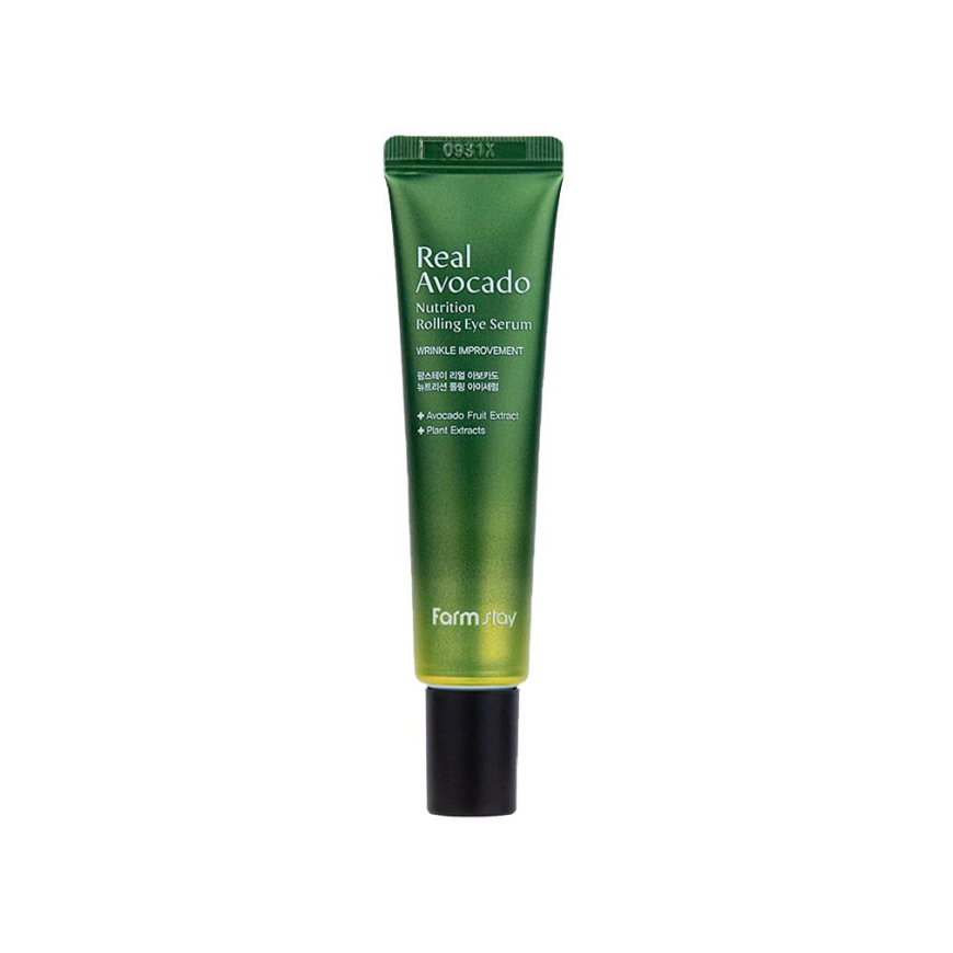 FARM STAY Real Avocado Nutrition Rolling Eye Serum 25ml (3 Options)