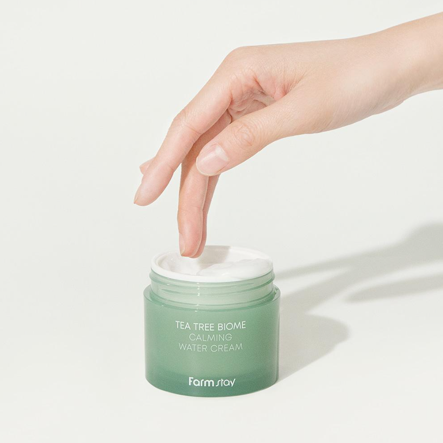 Farm Stay Tea Tree Biome Calming Water Cream 80ml (3 Options)