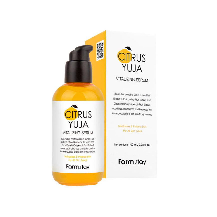 Farm Stay Citrus Yuju Vitalizing Serum 100ml (3 Options)