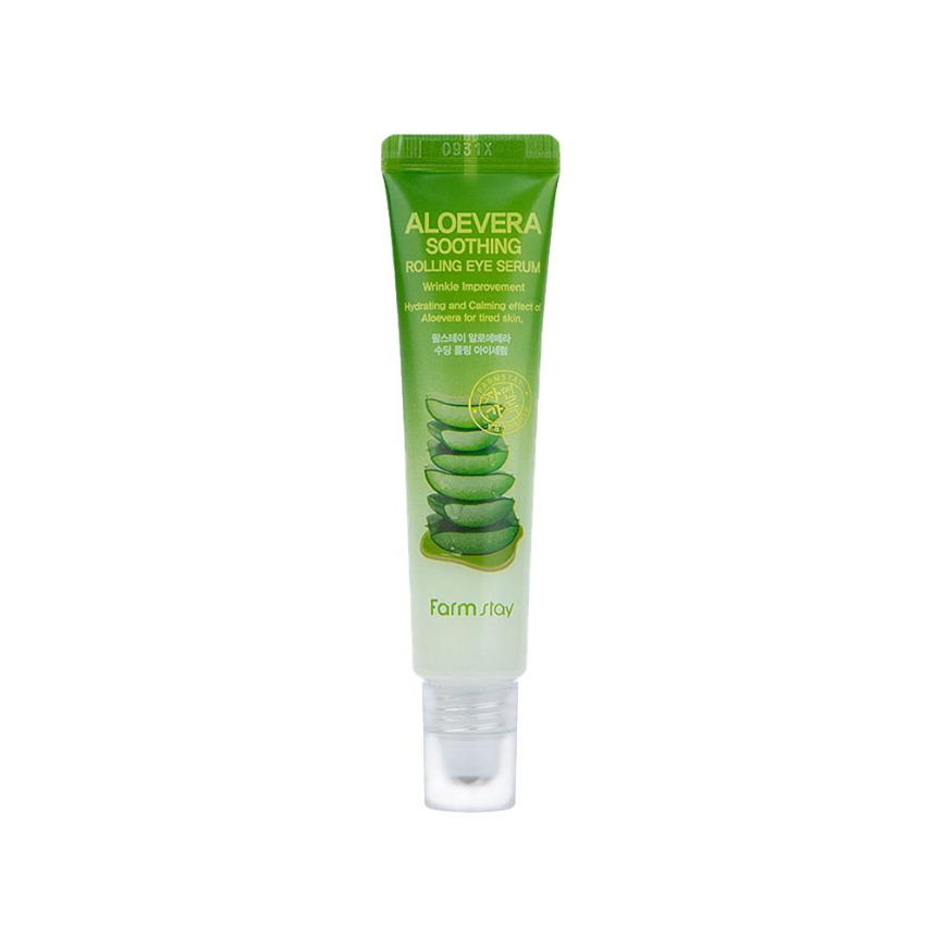 FARM STAY Aloe Vera Soothing Rolling Eye Serum 25ml (3 Options)
