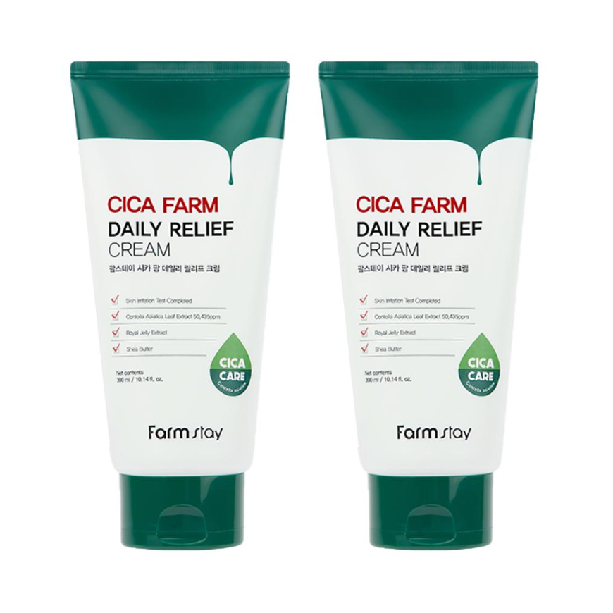 Farm Stay Cica farm Daily Relief Cream 300ml (3 Options)