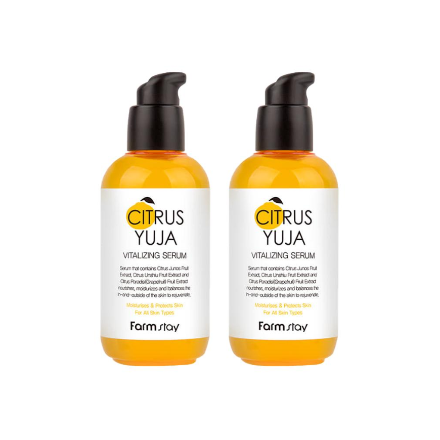 Farm Stay Citrus Yuju Vitalizing Serum 100ml (3 Options)
