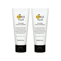 FARM STAY Citrus Yuja Vitalizing Foam Cleansing 100ml (3 Options)