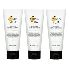 FARM STAY Citrus Yuja Vitalizing Foam Cleansing 100ml (3 Options)