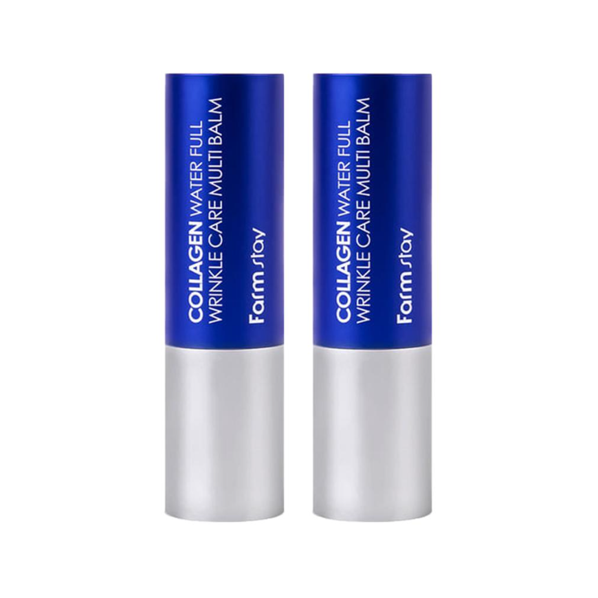 FARM STAY Collagen Water Full Wrinkle Care Multi Balm 11g (3 Options)