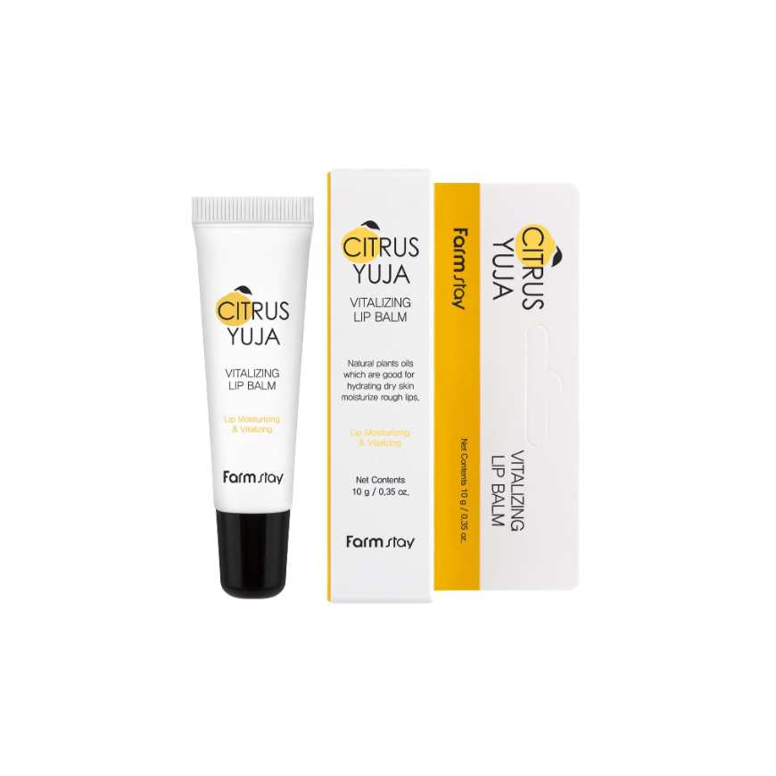 FARM STAY Citrus Yuja Vitalizing Lip Balm 10g (3 Options)