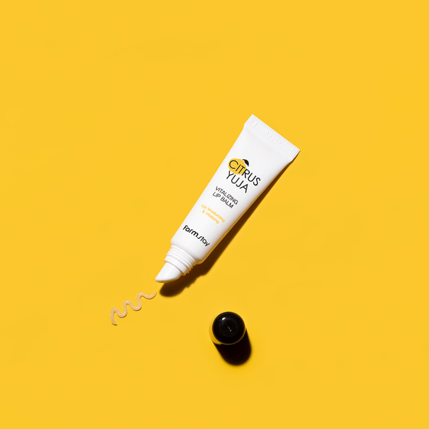 FARM STAY Citrus Yuja Vitalizing Lip Balm 10g (3 Options)