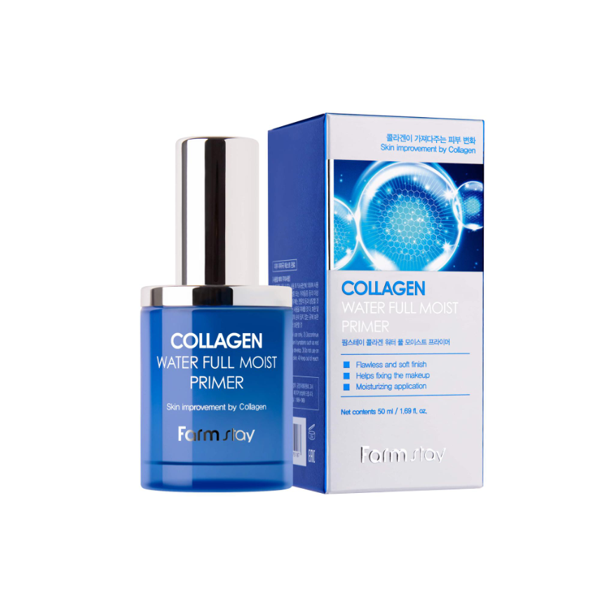 FARM STAY Collagen Water Full Moist Primer 50ml (3 Options)