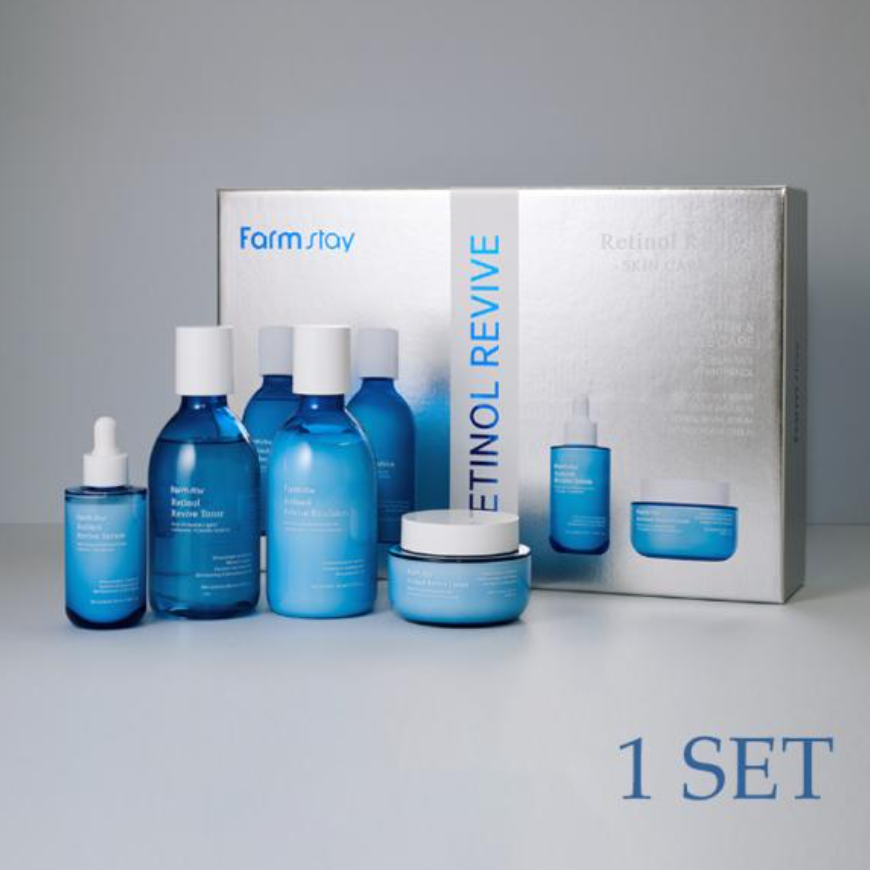 FARM STAY Retinol Revive Skin Care 4 Set