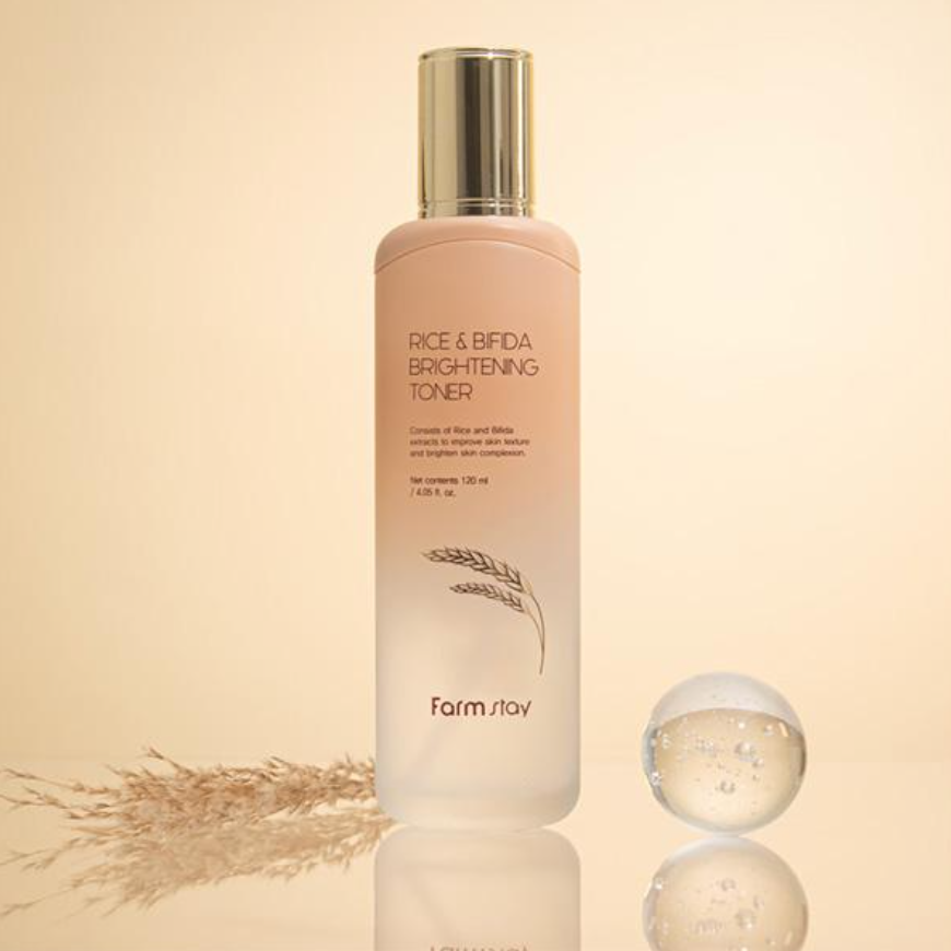 FARM STAY Rice & Bifida Brightening Toner (3 Options)