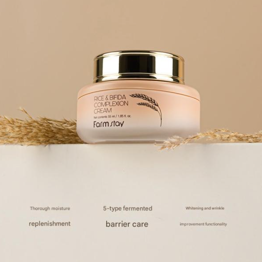 FARM STAY Rice & Bifida Complexion Cream (3 Options)