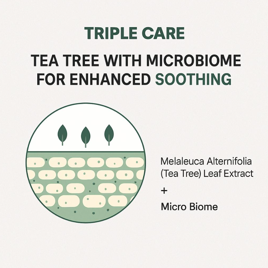 Farmstay Tea Tree Biome Calming Sun Serum (50ml  1.69 fl.oz.) (3 Options)