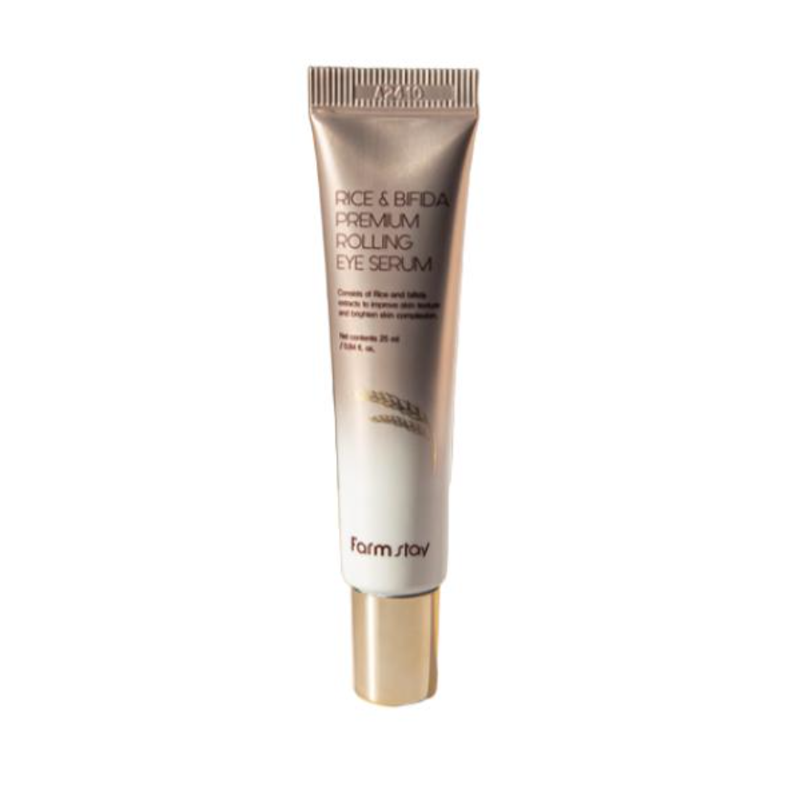 Farmstay Rice & Bifida Premium Rolling Eye Serum (25ml  0.85 fl.oz.) (3 Options)