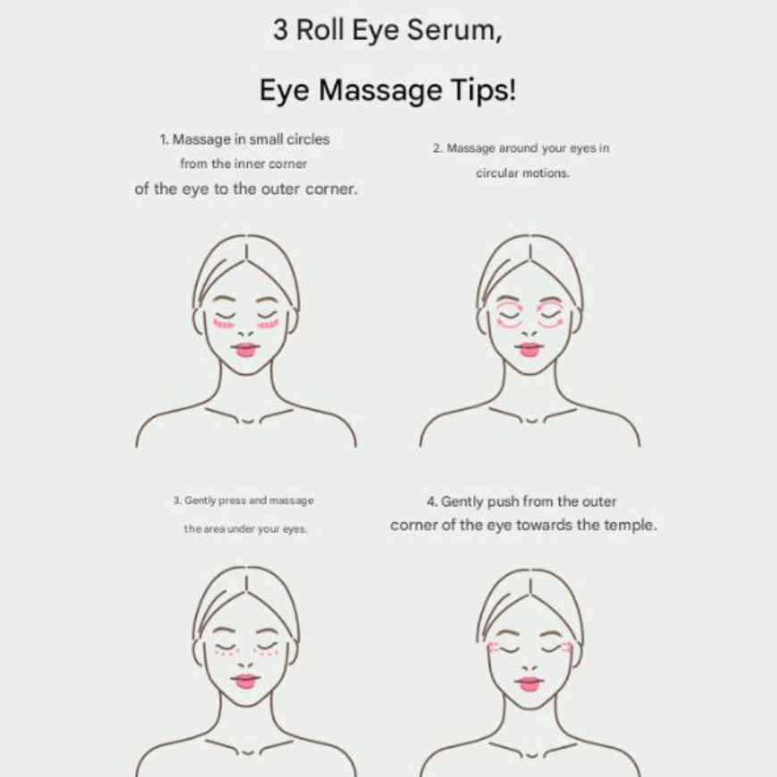 FarmStay Collagen Rolling Eye Serum 25ml  0.85 fl.oz. (10 Options)