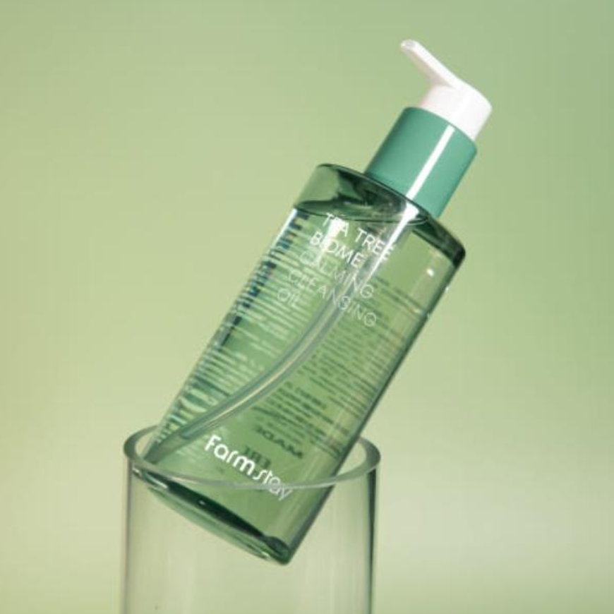 FarmStay Tea Tree Biome Calming Cleansing Oil 250ml  8.45 fl.oz.(3 Options)