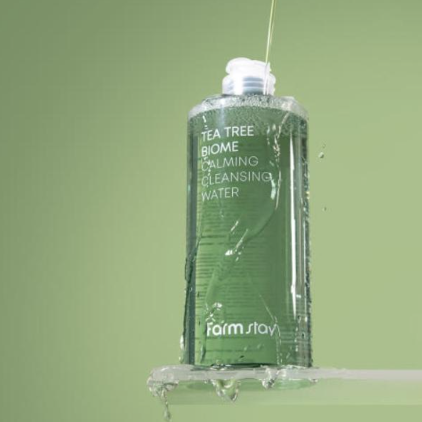 FarmStay Tea Tree Biome Calming Cleansing Water Special Set (400ml + 100ml / 13.52 Fl.oz. + 3.38 Fl.oz.) (3 Options)