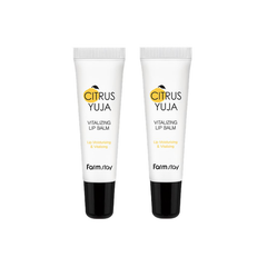 FARM STAY Citrus Yuja Vitalizing Lip Balm 10g (3 Options)