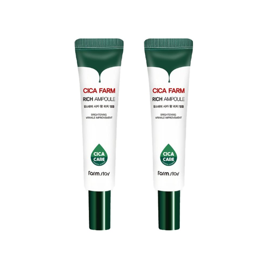 FARM STAY Cica Farm Rich Ampoule 30ml (3 Options)
