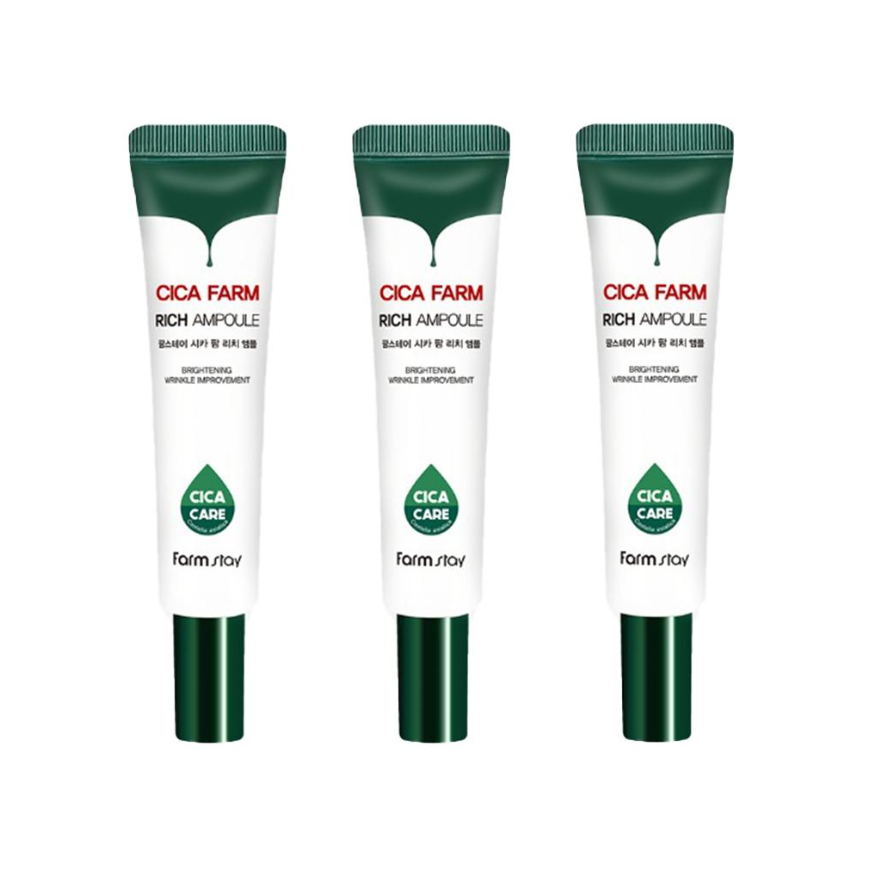 FARM STAY Cica Farm Rich Ampoule 30ml (3 Options)