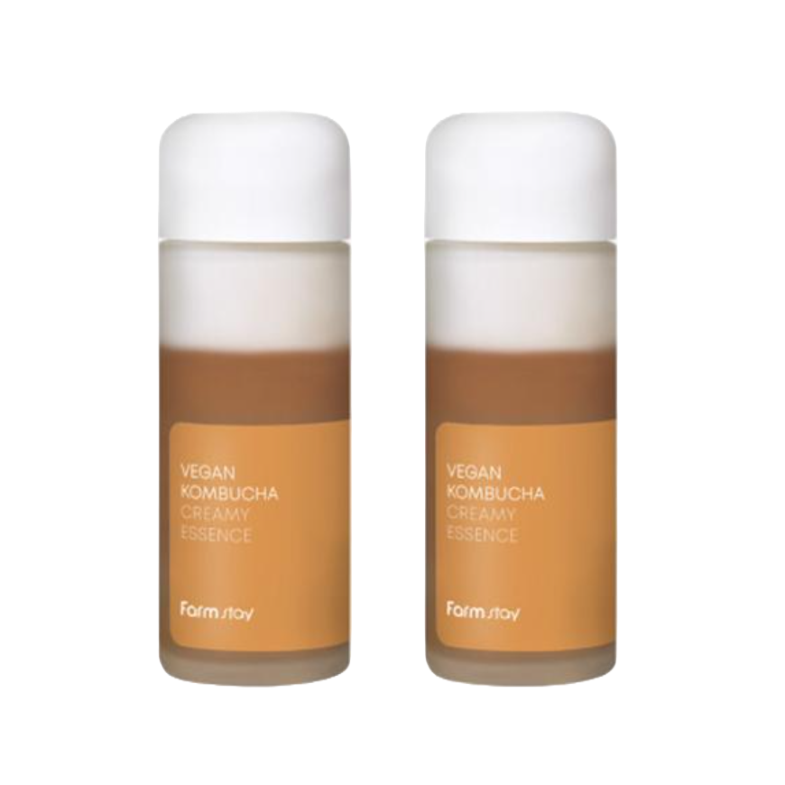 FARM STAY Vegan Kombucha Creamy Essence 140ml (3 Options)
