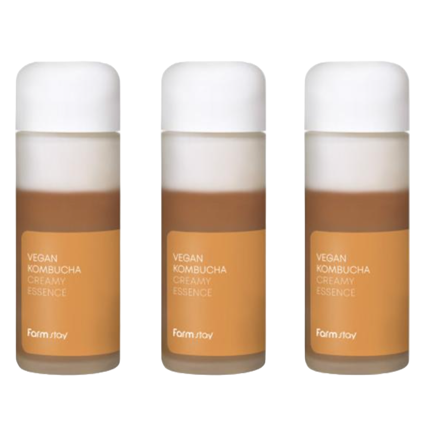 FARM STAY Vegan Kombucha Creamy Essence 140ml (3 Options)