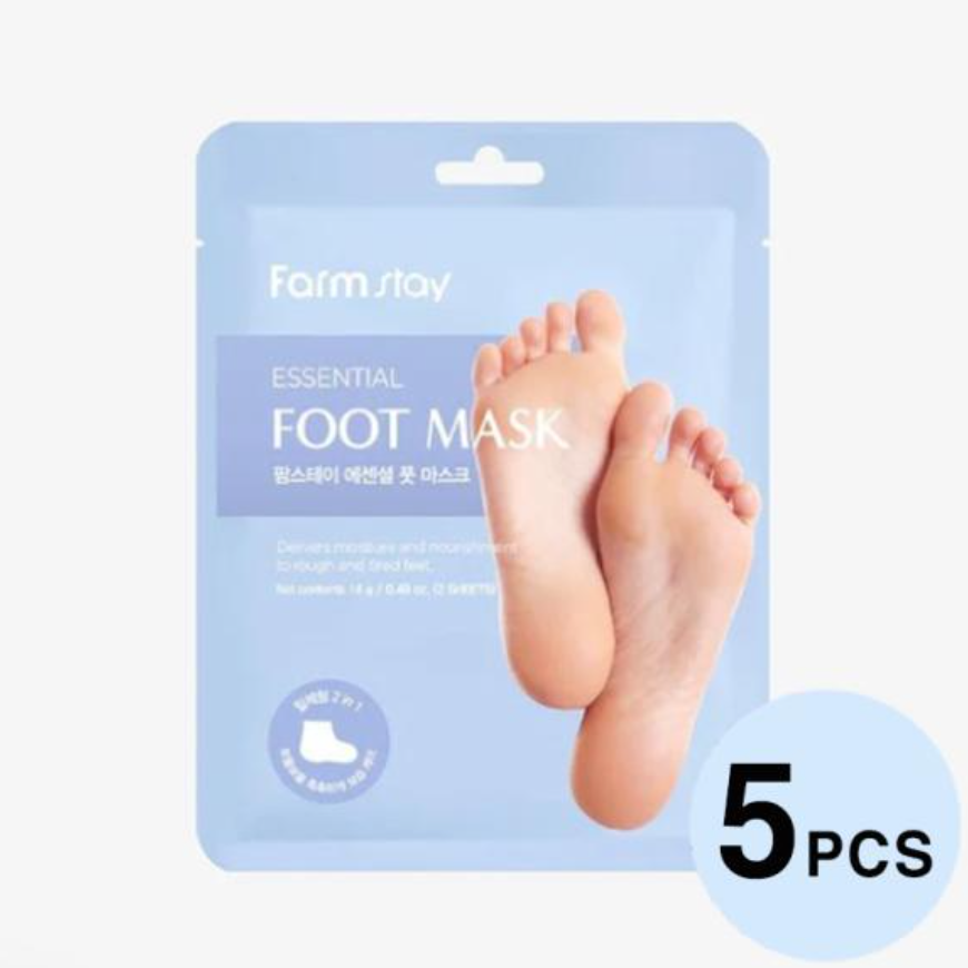 FARM STAY Essential Foot Mask 14g (3 Options)