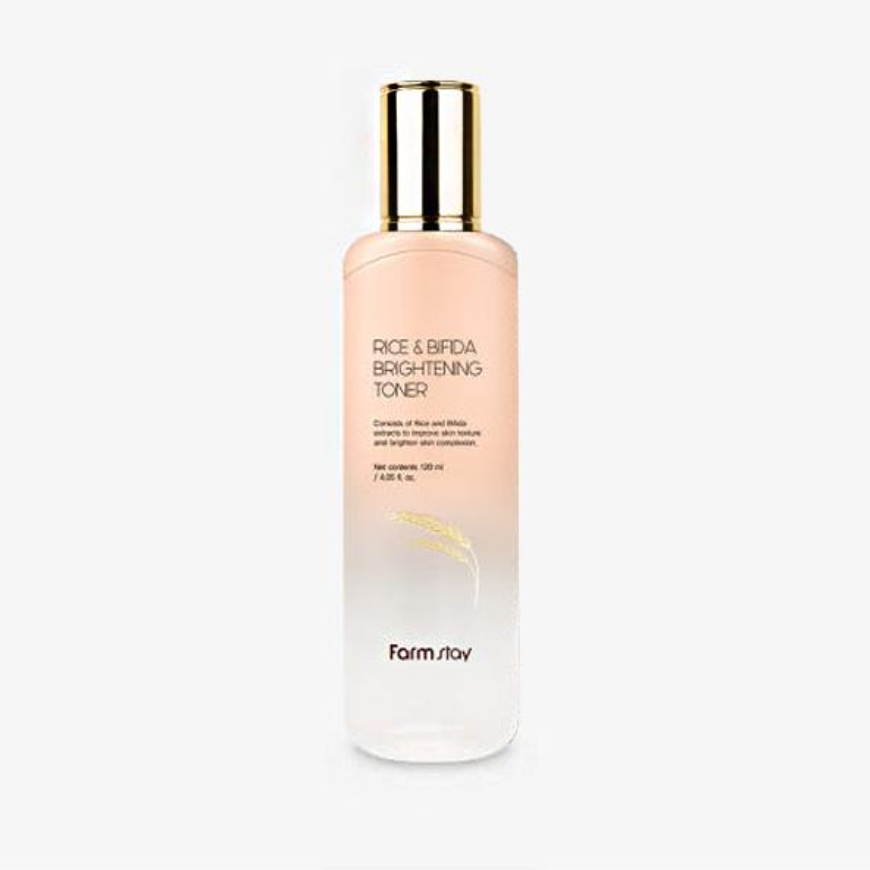 FARM STAY Rice & Bifida Brightening Toner (3 Options)