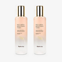 FARM STAY Rice & Bifida Brightening Toner (3 Options)