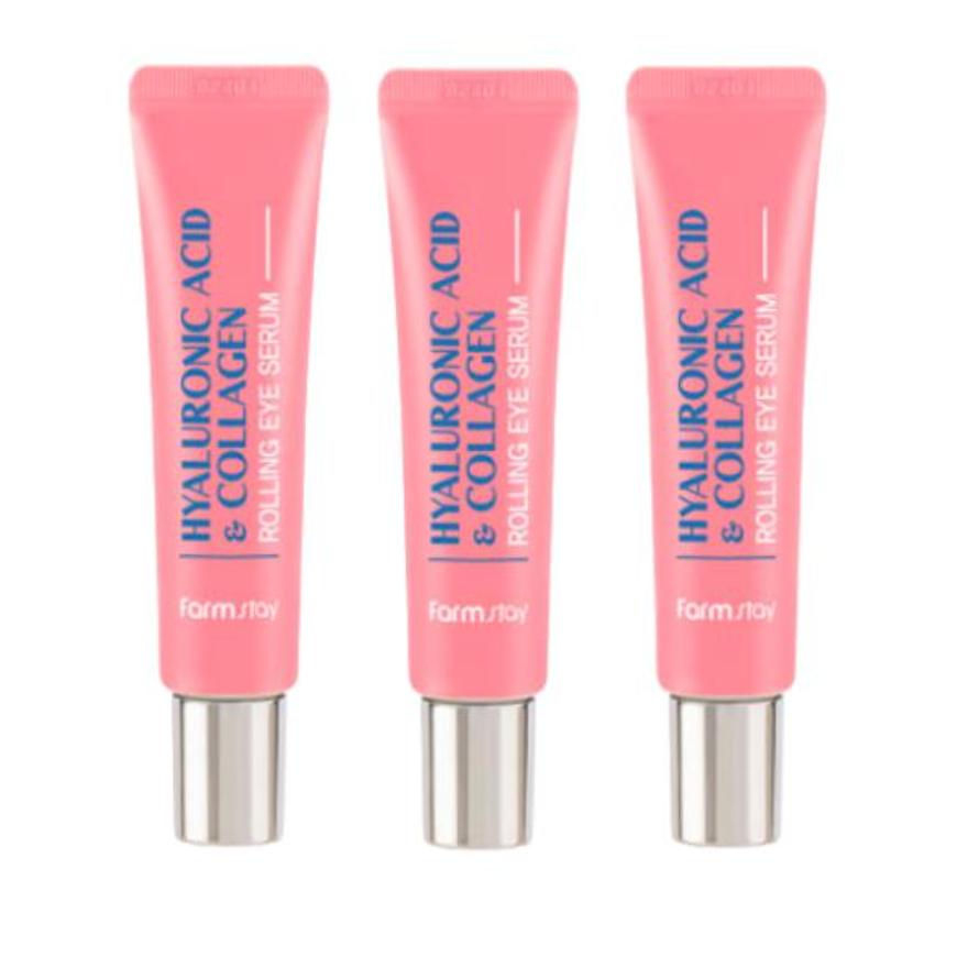 FarmStay Collagen Rolling Eye Serum 25ml  0.85 fl.oz. (10 Options)