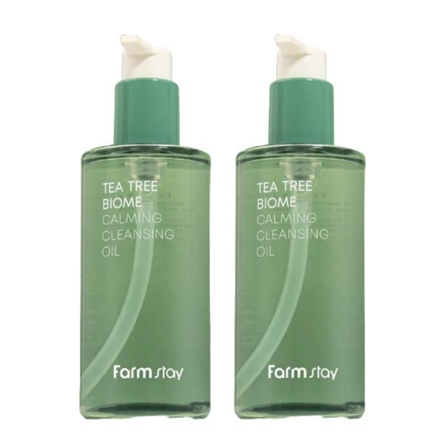 FarmStay Tea Tree Biome Calming Cleansing Oil 250ml  8.45 fl.oz.(3 Options)
