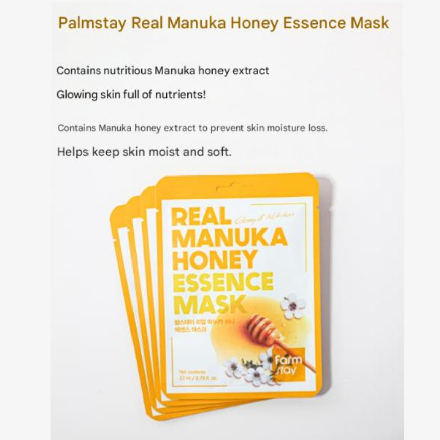 FarmStay Real Essence Mask Combo Pack Ver.1 (1BOX  12 Sheets) 23ml  (3 Options)