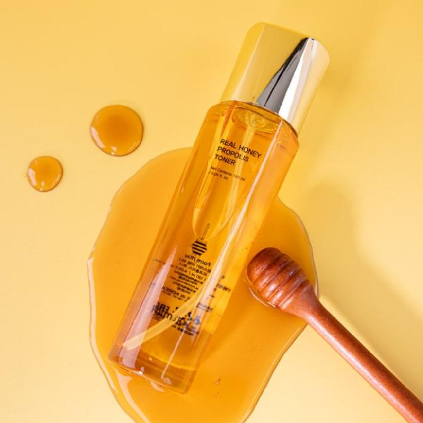 FarmStay Real Honey Propolis Toner 120ml , Essence 100ml, Cream 50ml (10 Options)