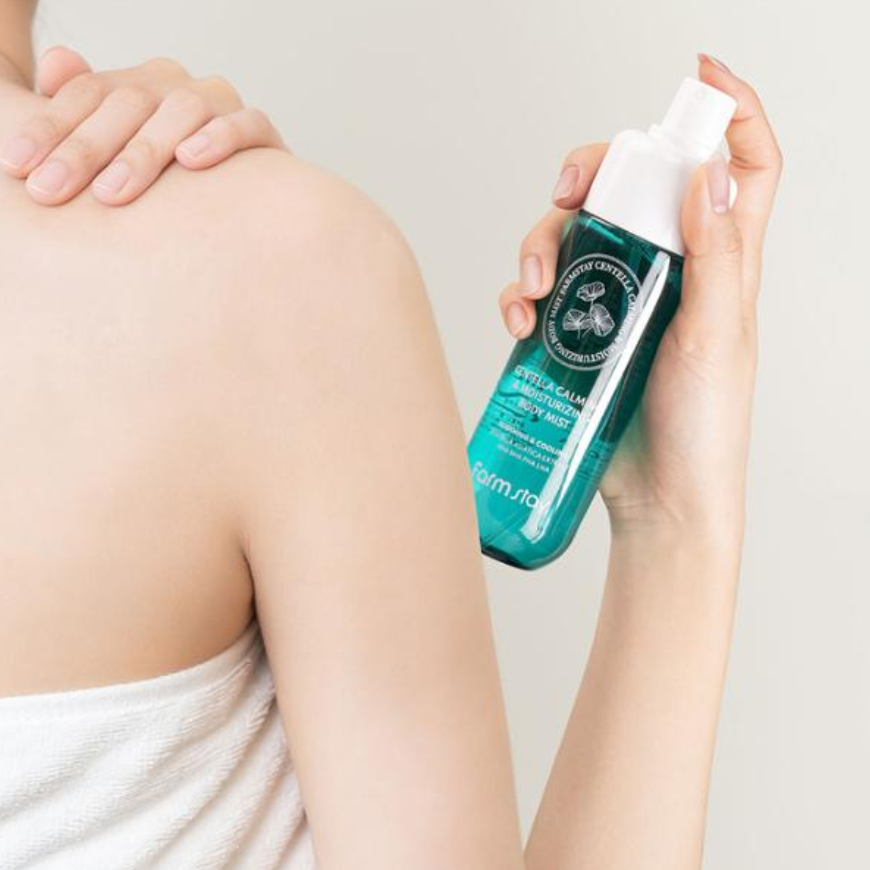 FarmStay Centella Calming & Moisturizing Body Mist (150ml ) (3 Options)