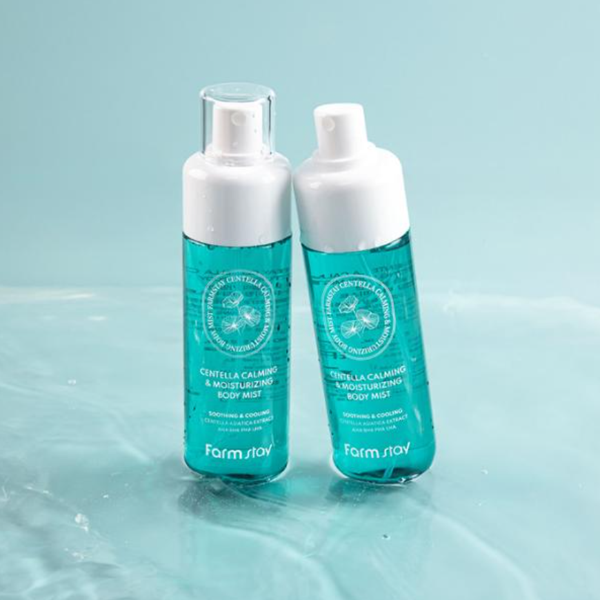 FarmStay Centella Calming & Moisturizing Body Mist (150ml ) (3 Options)