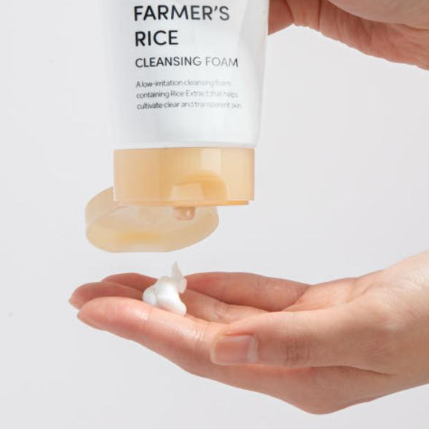 FarmStay Farmer’s Rice Cleansing Foam (180ml) (3 Options)