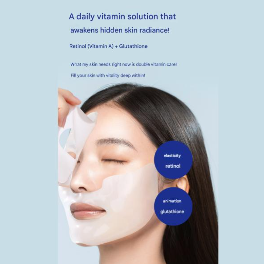 FarmStay Hydrogel Mask Sheet Duo Set 1box (4 sheets) 25g  (3 Options)