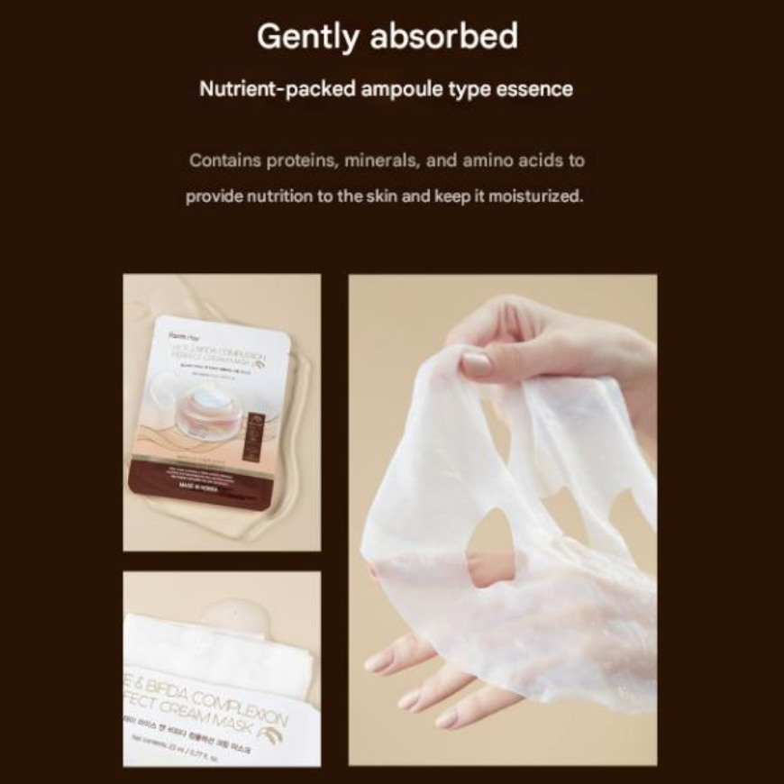 FarmStay Cream Mask Sheet Duo Set 1box (23g × 12 sheets) (3 Options)