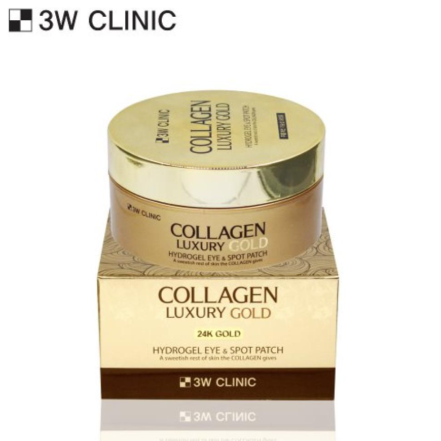 3W CLINIC Collagen Luxury Gold Hydrogel Eye & Spot Patch 90g (3 Options)
