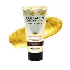 3W CLINIC Collagen Luxury Gold Peel Off Pack 100g (3 Options)
