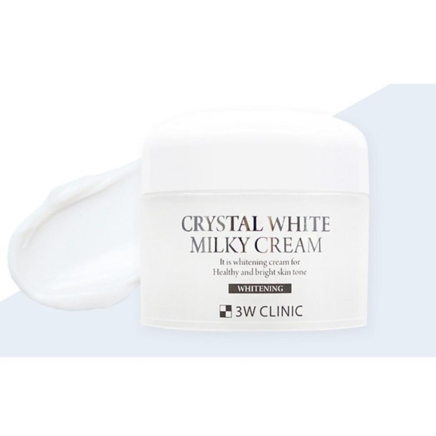 3W CLINIC Crystal White Milky Cream 50g (3 Type)