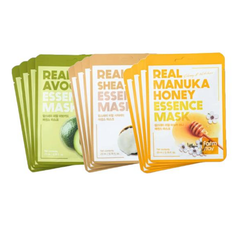 FarmStay Real Essence Mask Combo Pack Ver.1 (1BOX  12 Sheets) 23ml  (3 Options)
