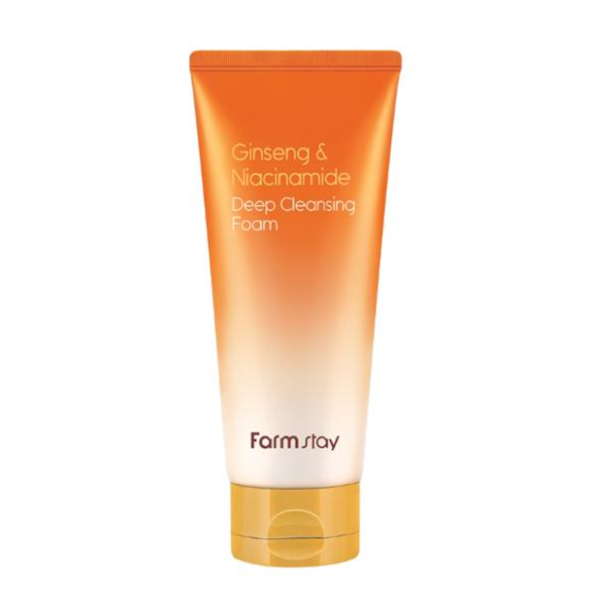 FarmStay Ginseng & Niacinamide Cleansing Oil (300ml  10.14 fl.oz.), Deep Cleansing Foam (180ml  6.08 fl.oz.) (7 Options)
