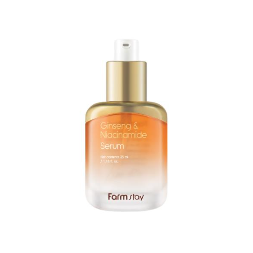 FarmStay Ginseng & Niacinamide Toner 150ml , Serum 35ml , Emulsion120ml , Cream 55ml (15 Options)