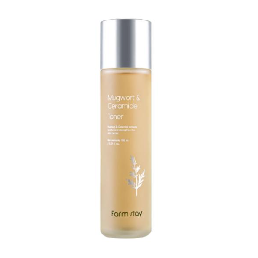 FarmStay Mugwort & Ceramide Toner 150ml, Emulsion 120ml, Serum 35ml, Cream 55ml (15 Options)