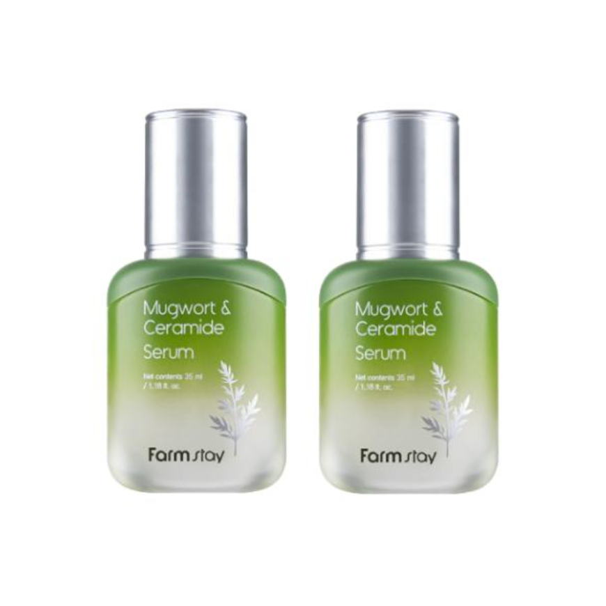 FarmStay Mugwort & Ceramide Toner 150ml, Emulsion 120ml, Serum 35ml, Cream 55ml (15 Options)