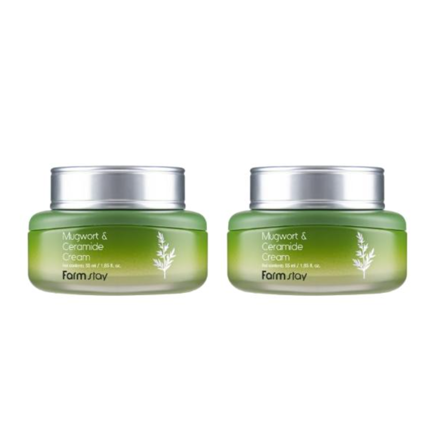 FarmStay Mugwort & Ceramide Toner 150ml, Emulsion 120ml, Serum 35ml, Cream 55ml (15 Options)