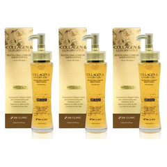 3W CLINIC Collagen & Luxury Gold Revitalizing Comfort Gold Essence 150ml (3 Options)