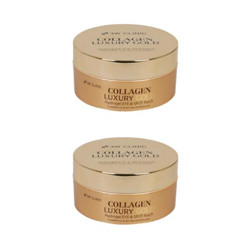 3W CLINIC Collagen Luxury Gold Hydrogel Eye & Spot Patch 90g (3 Options)