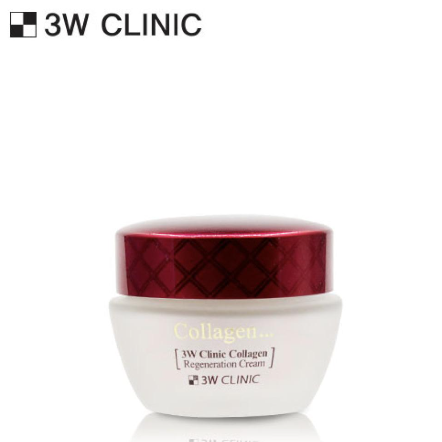 3W CLINIC Collagen Regeneration Cream 60ml (3 Options)
