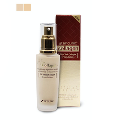 3W CLINIC Collagen Foundation 50ml (2 Options)